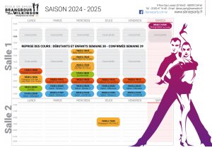 Programme de la saison