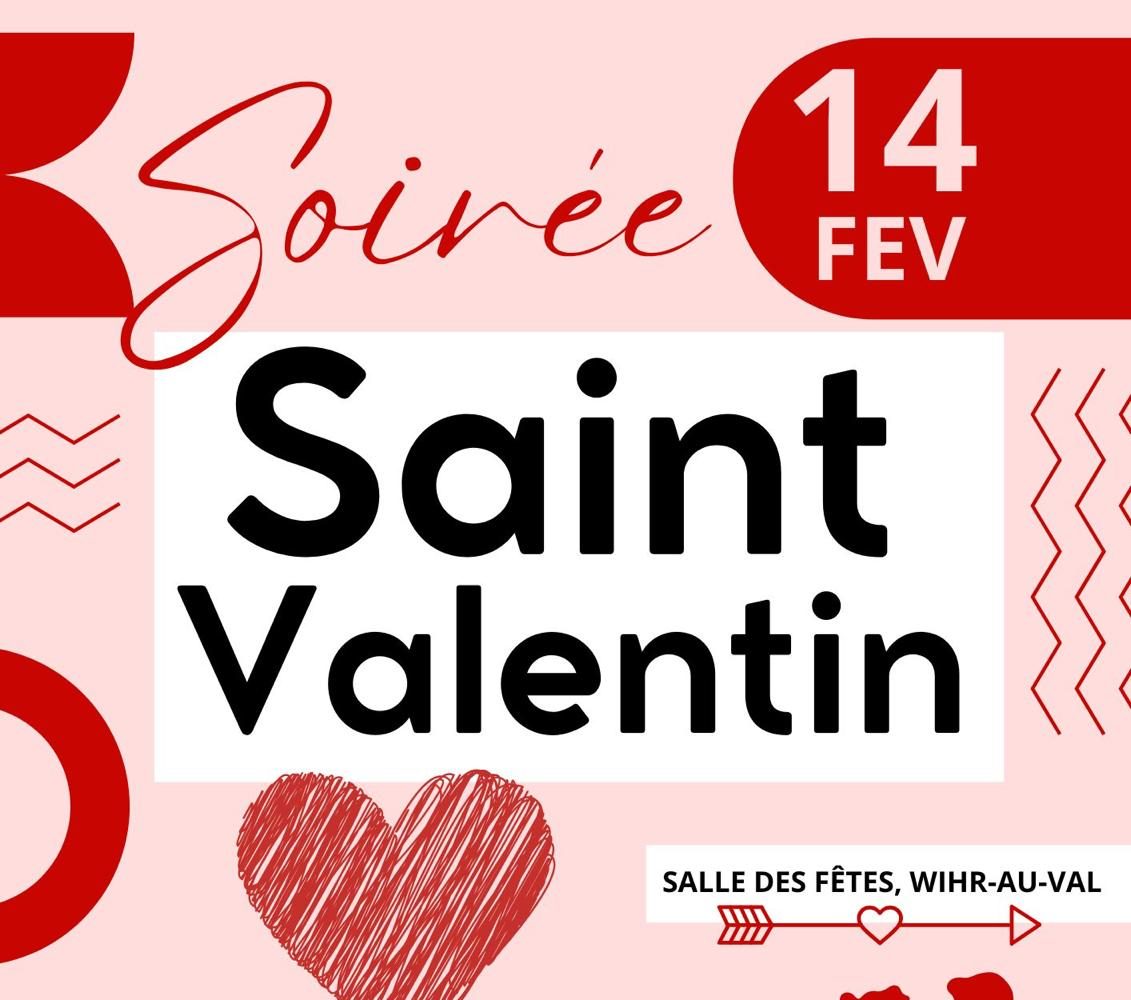 Dîner dansant Saint Valentin